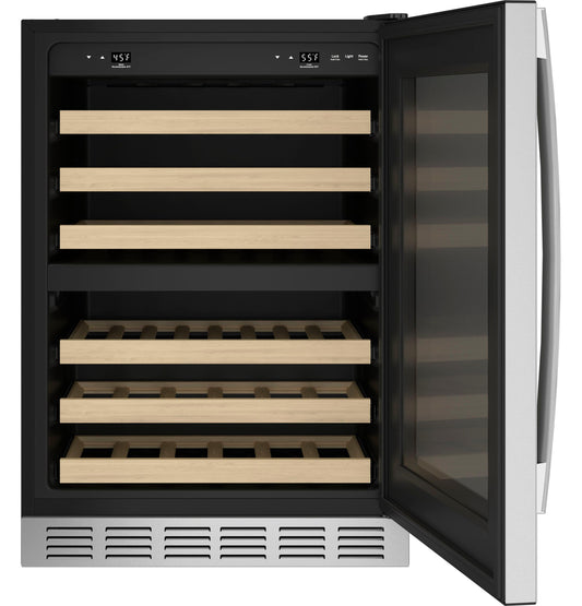 PWS06DSPSS GE Profile™ 44-Bottle Dual Zone Wine Cooler