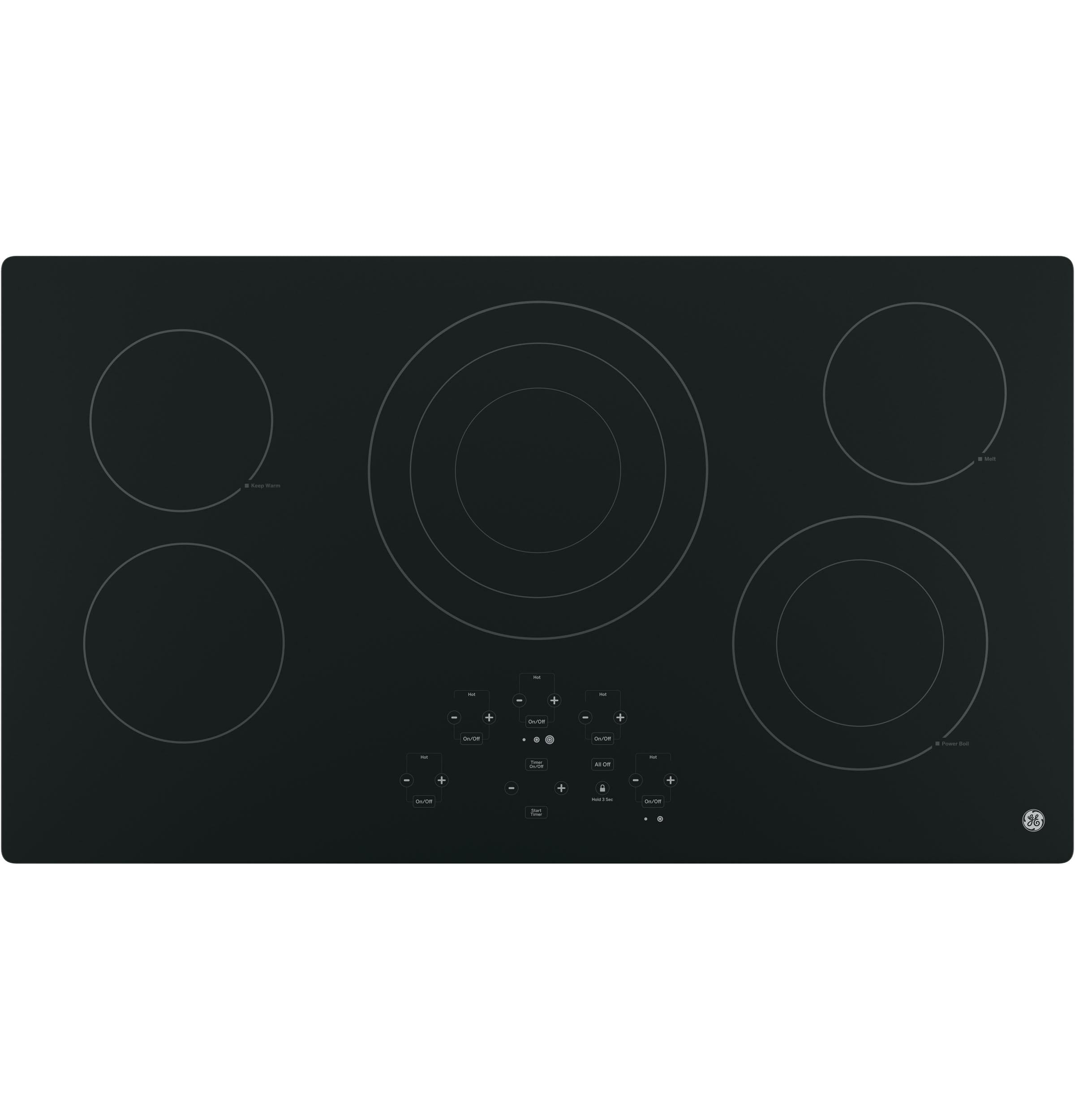 Maytag - MEC8830HS - 30-Inch Electric Cooktop with Reversible