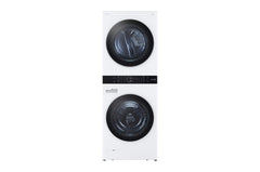 Lg WKEX200HWA Single Unit Front Load LG WashTower™ with Center Control™ 4.5 cu. ft. Washer and 7.4 cu. ft. Electric Dryer