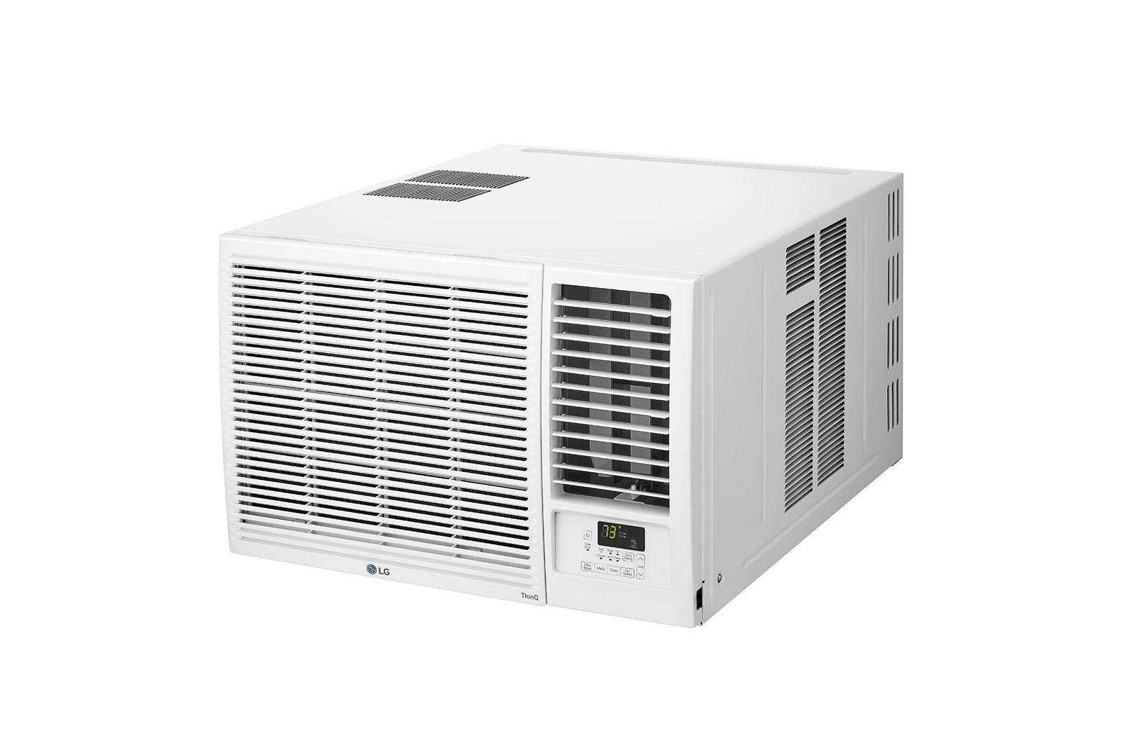 Lg 18,000 BTU Smart Wi-Fi Enabled Window Air Conditioner, Cooling