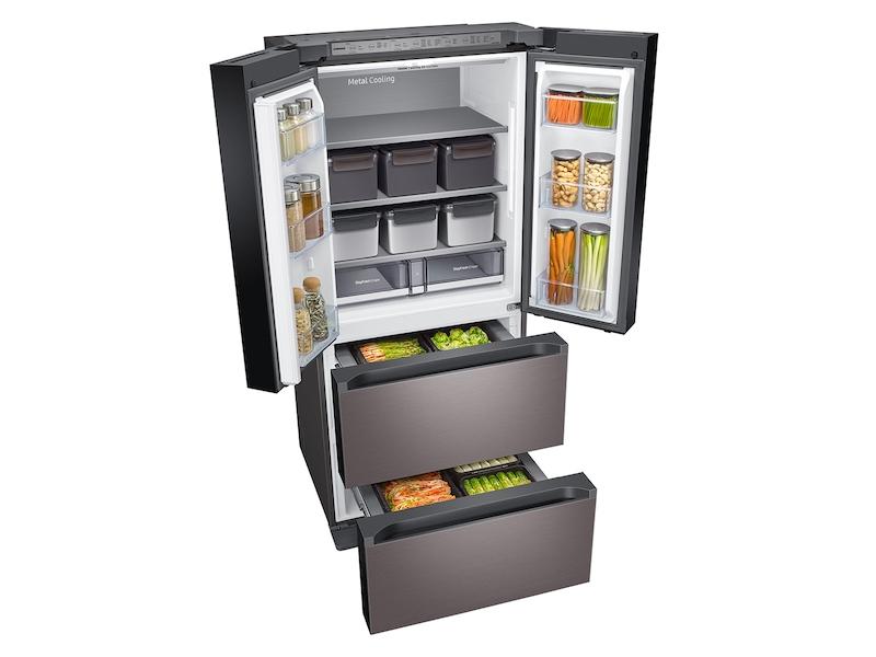 Samsung 17.3 cu. ft. Smart Kimchi & Specialty 4-Door French Door Refrigerator in Platinum Bronze