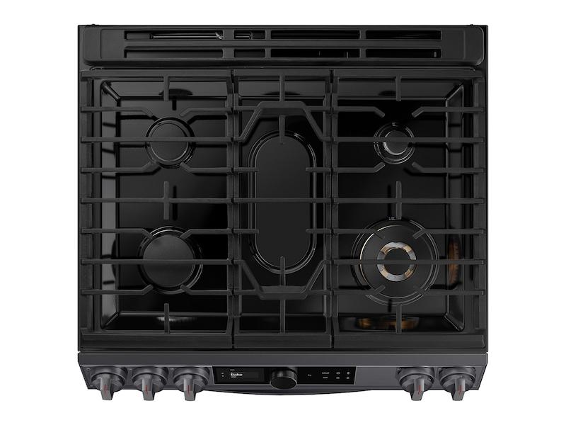 Samsung 6.0 cu ft. Smart Slide-in Gas Range with Smart Dial