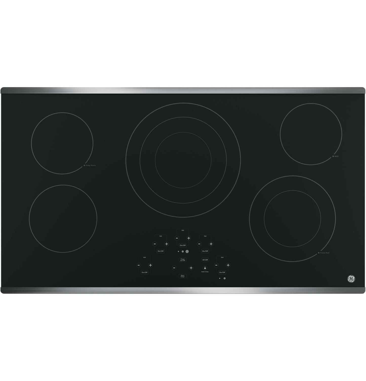 JP5036SJSS GE® 36" Built-In Touch Control Electric Cooktop