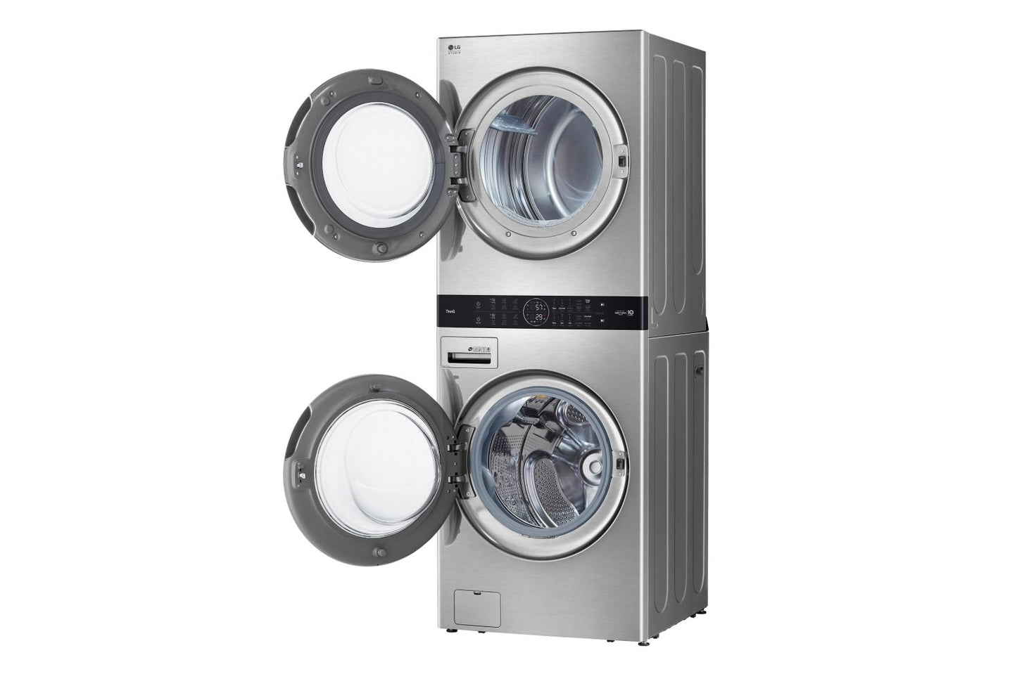 LG STUDIO Single Unit Front Load WashTower™ with Center Control™ 5.0 cu. ft. Washer and 7.4 cu. ft. Electric Dryer