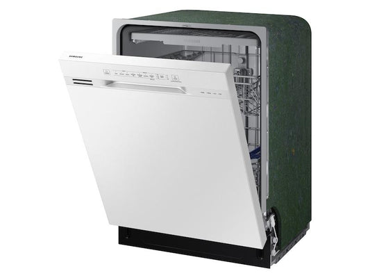 Samsung DW80N3030UW Front Control 51 dBA Dishwasher with Hybrid Interior in White