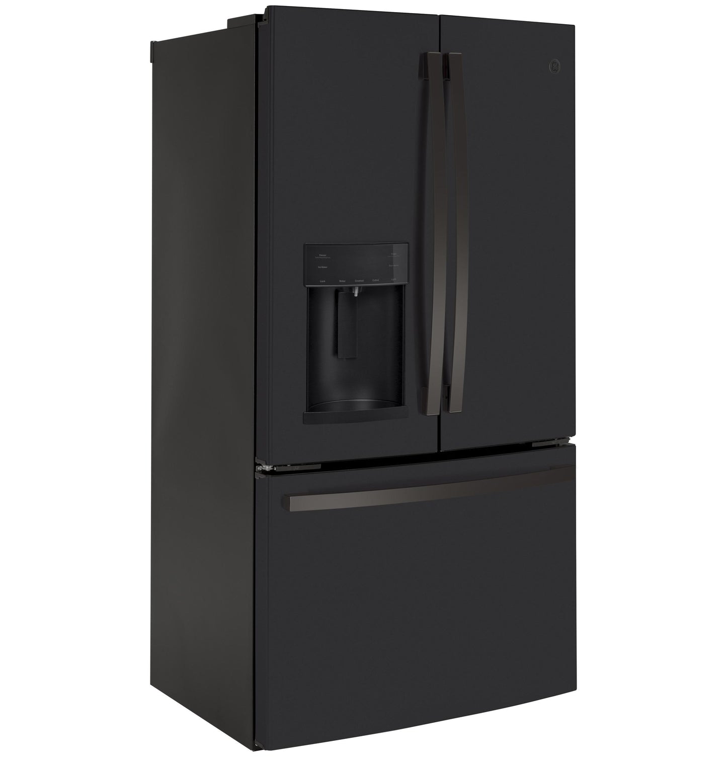 GYE22GENDS GE® ENERGY STAR® 22.1 Cu. Ft. Counter-Depth French-Door Refrigerator