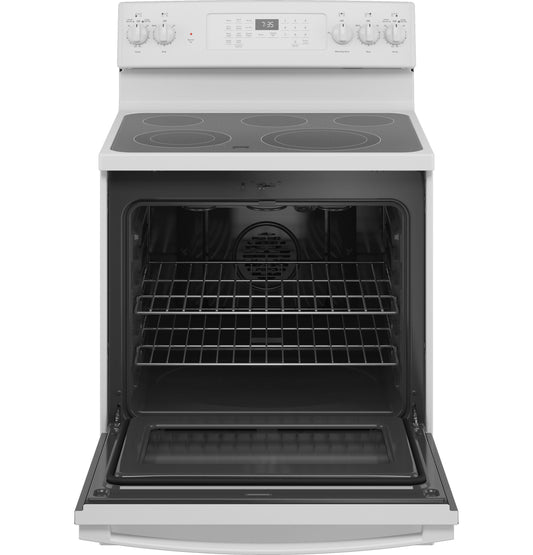 GE® 30" Free-Standing Electric Convection Range with No Preheat Air Fry