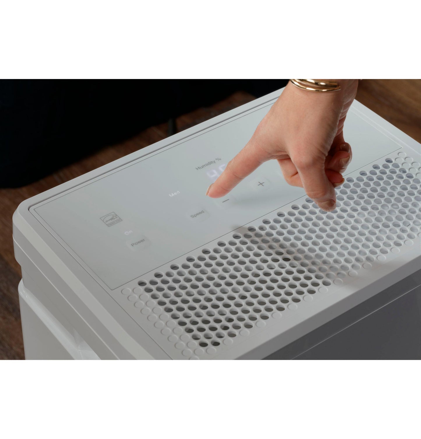 GE® ENERGY STAR® 50 Pint Smart Portable Dehumidifier with Smart Dry for Wet Spaces