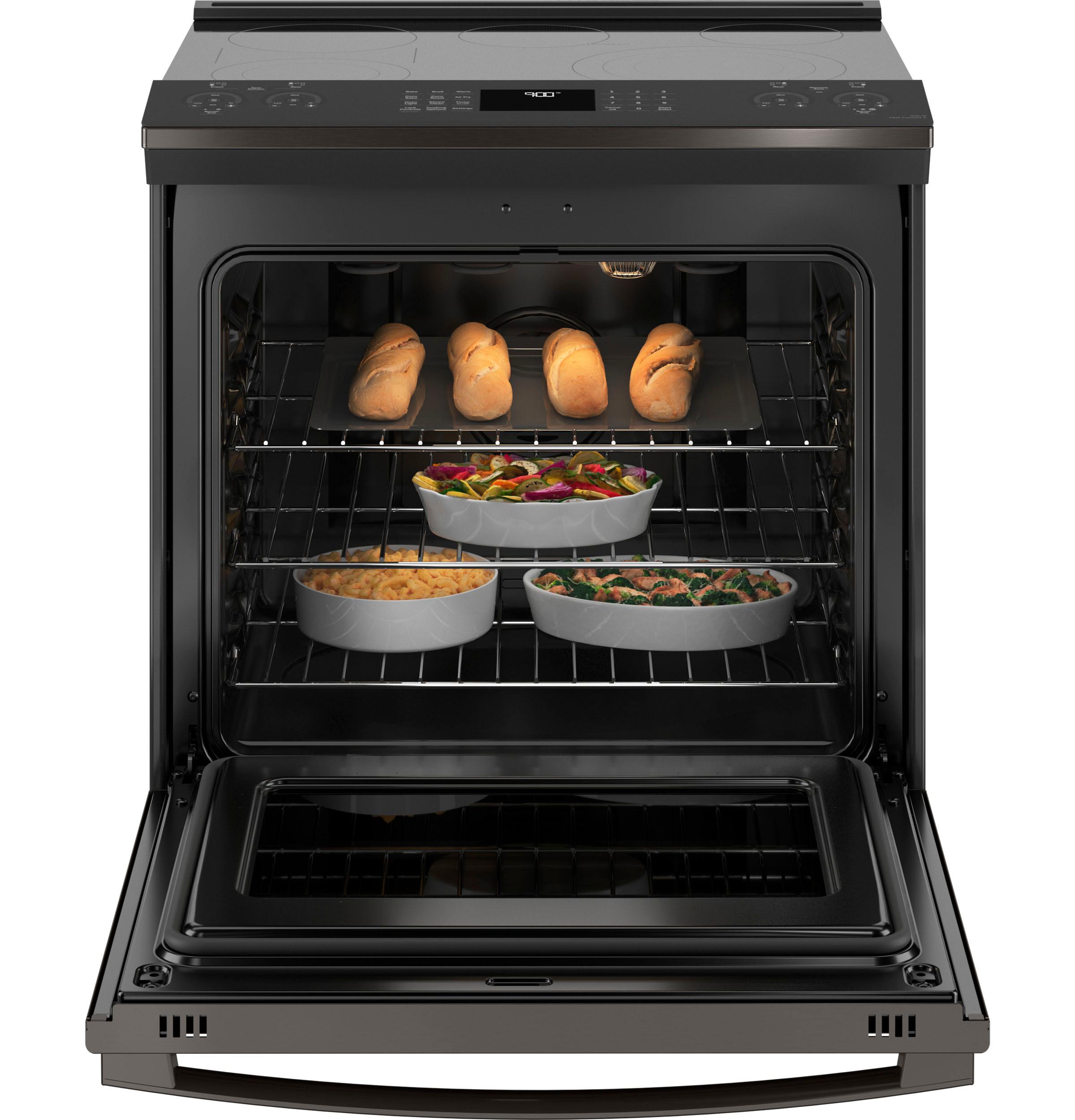 PSS93BPTS GE Profile™ 30" Smart Slide-In Electric Convection Range with No Preheat Air Fry