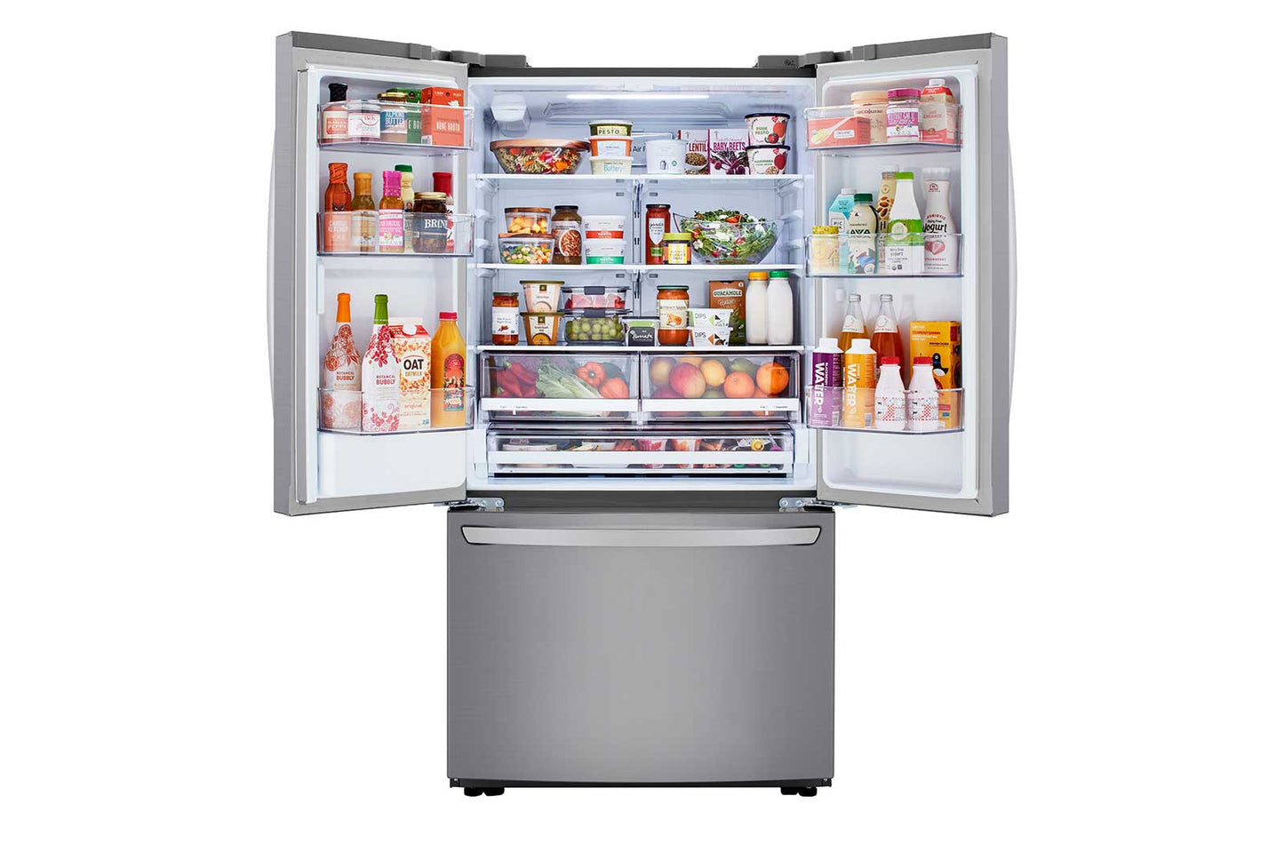 Lg 29 cu ft. French Door Refrigerator with Slim Design Water Dispenser