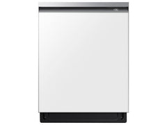 Samsung DW80BB707012AA Bespoke AutoRelease Smart 42dBA Dishwasher with StormWash+™ and Smart Dry in White Glass