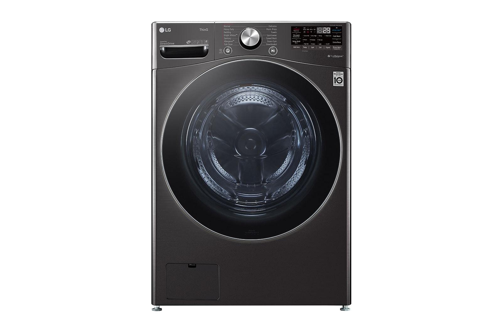 Lg 5.0 cu. ft. Mega Capacity Smart wi-fi Enabled Front Load Washer with TurboWash™ 360(degree) and Built-In Intelligence