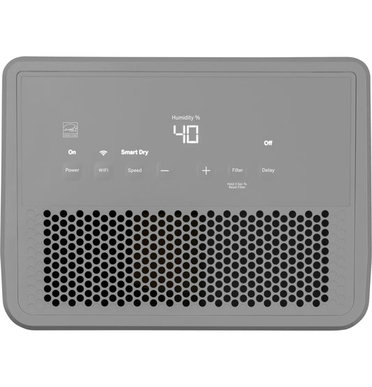 GE® ENERGY STAR® 50 Pint Smart Portable Dehumidifier with Smart Dry for Wet Spaces