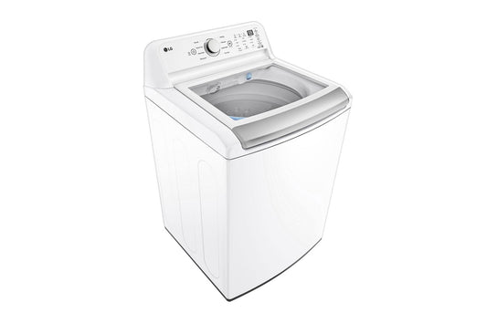 Lg WT7155CW 4.8 cu. ft. Mega Capacity Top Load Washer with 4-Way™ Agitator & TurboDrum™ Technology