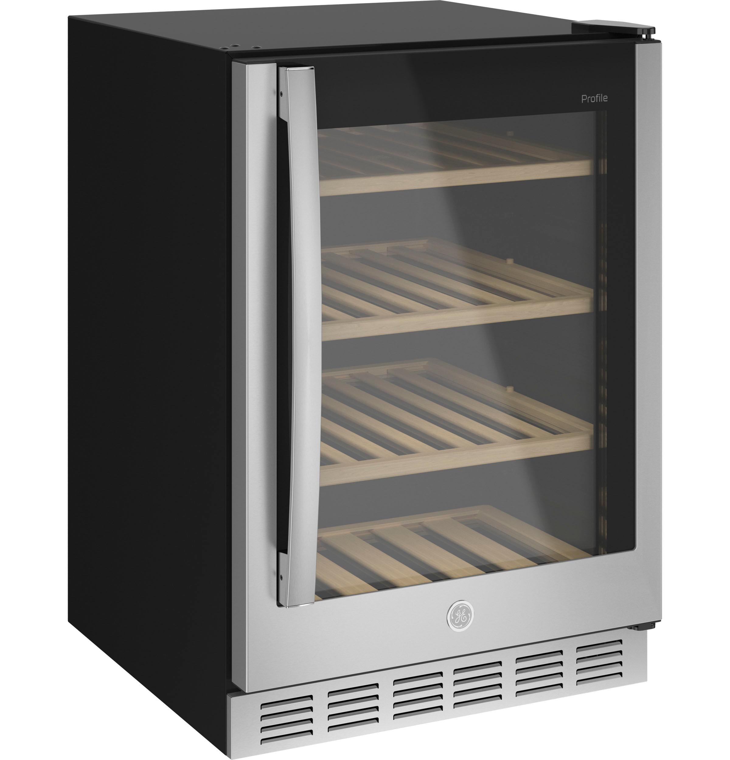 PVS06BSPSS GE Profile™ 155-Can or 52-Bottle Beverage Center