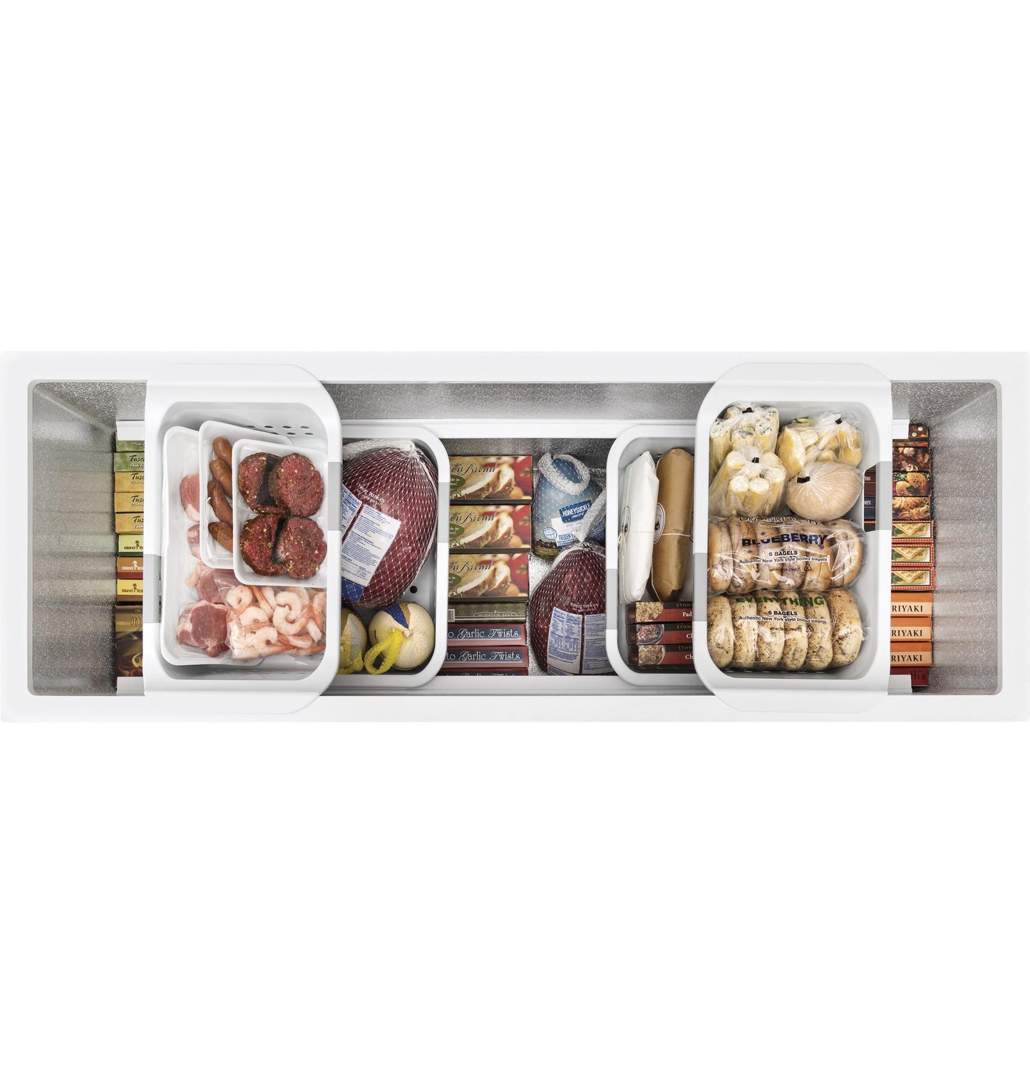 FCM16DLWW GE® ENERGY STAR® 15.7 Cu. Ft. Manual Defrost Chest Freezer