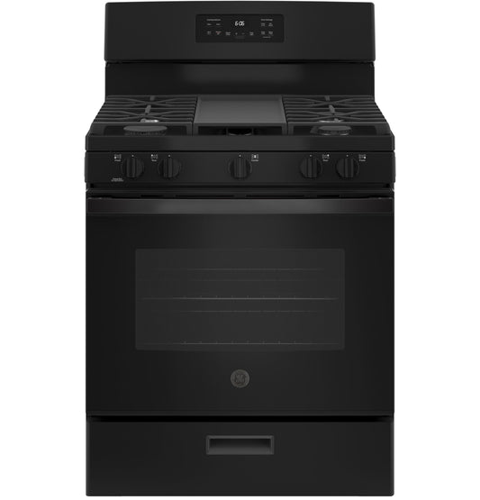 JGBS66DEKBB GE® 30" Free-Standing Gas Range