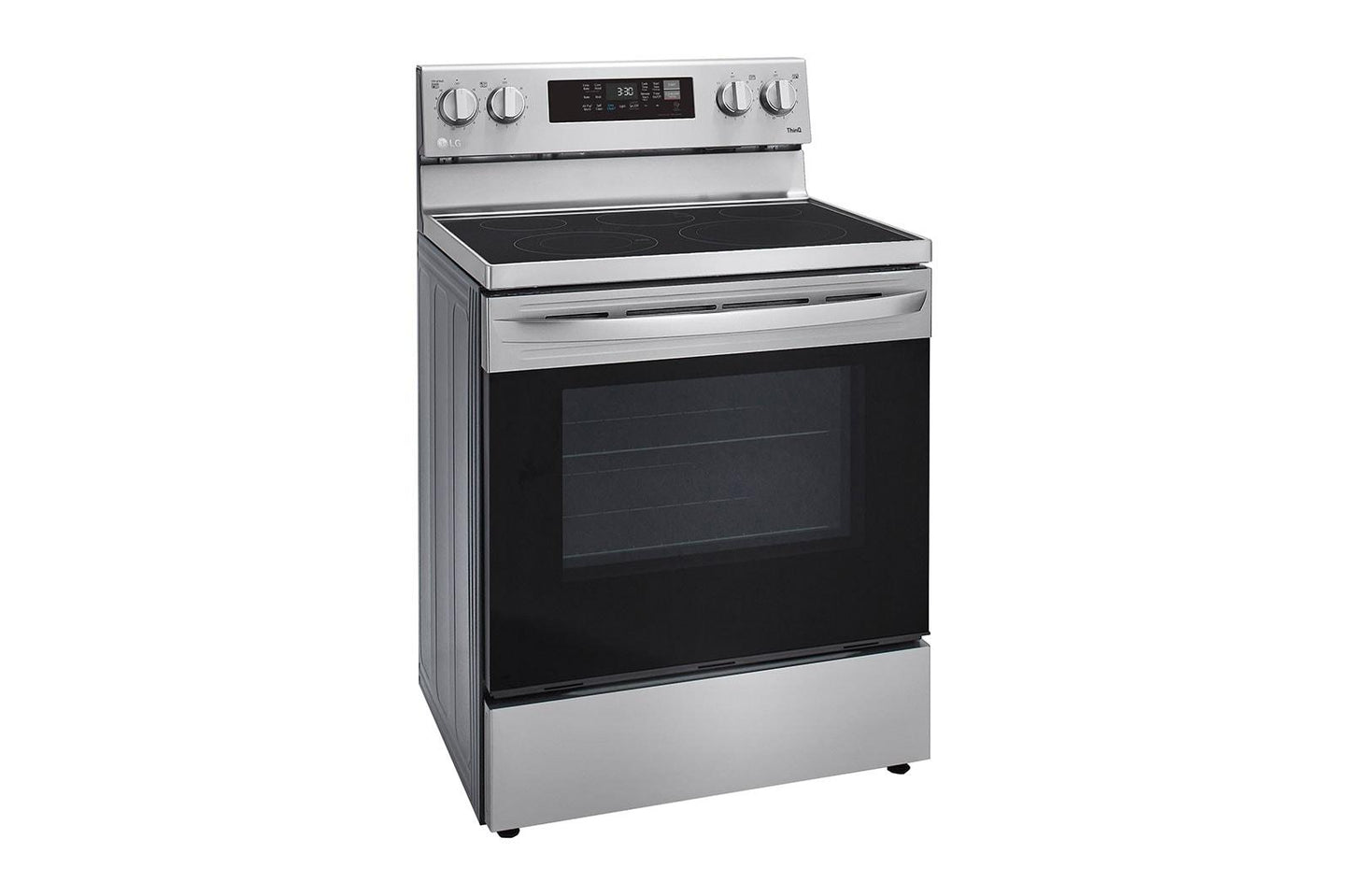 Lg LREL6323S 6.3 cu. ft. Smart Wi-Fi Enabled Fan Convection Electric Range with Air Fry & EasyClean®