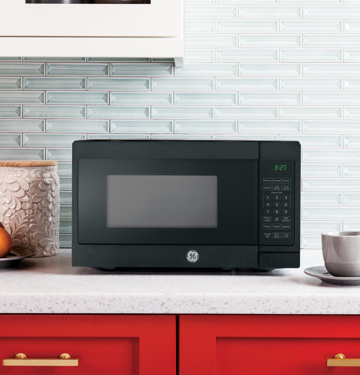 GE® 0.7 Cu. Ft. Spacemaker® Countertop Microwave Oven