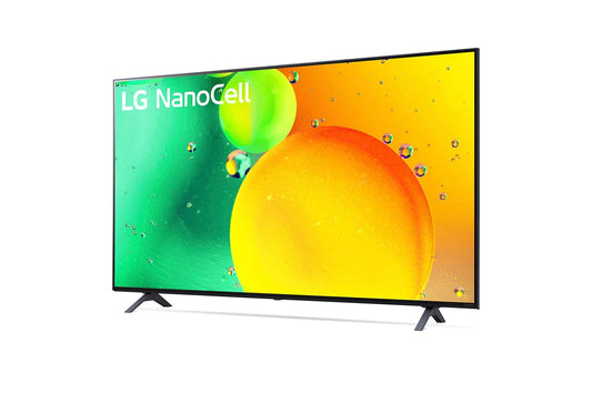 50NANO75UQA LG 50 Inch Class NANO75 UQA series LED 4K UHD Smart webOS 22 w/ ThinQ AI TV