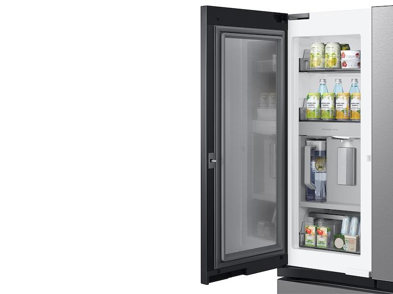 Samsung RF30BB6600QLAA Bespoke 3-Door French Door Refrigerator (30 cu. ft.) with Beverage Center™ in Stainless Steel