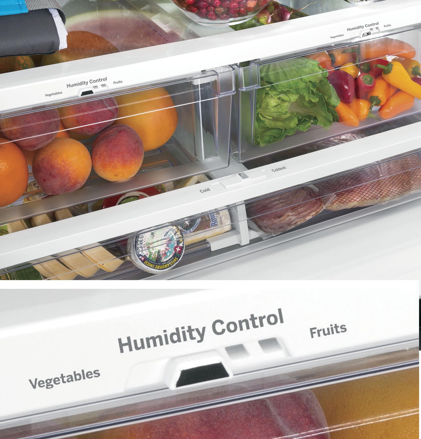 GNE25JYKFS GE® ENERGY STAR® 24.7 Cu. Ft. French-Door Refrigerator