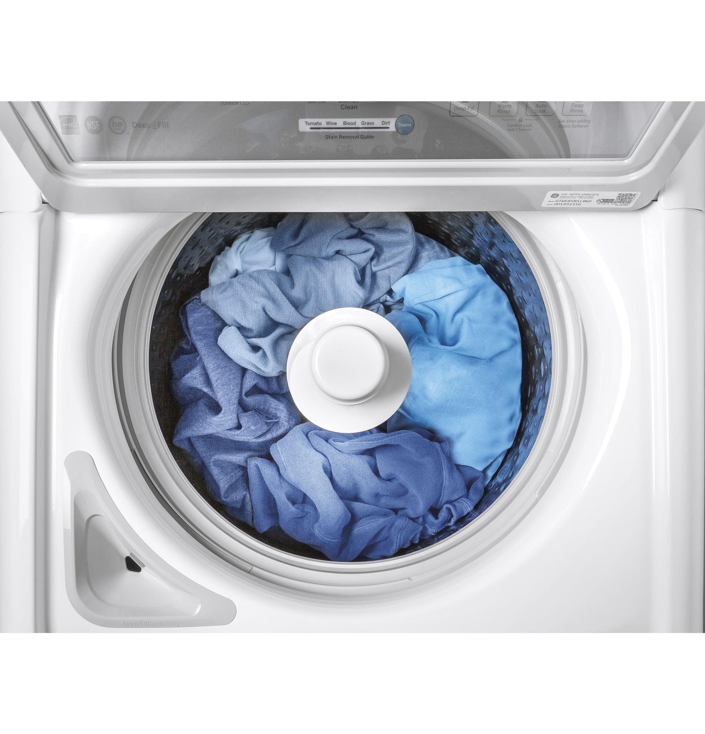 GTW685BSLWS GE® ENERGY STAR® 4.5 cu. ft. Capacity Washer with Stainless Steel Basket