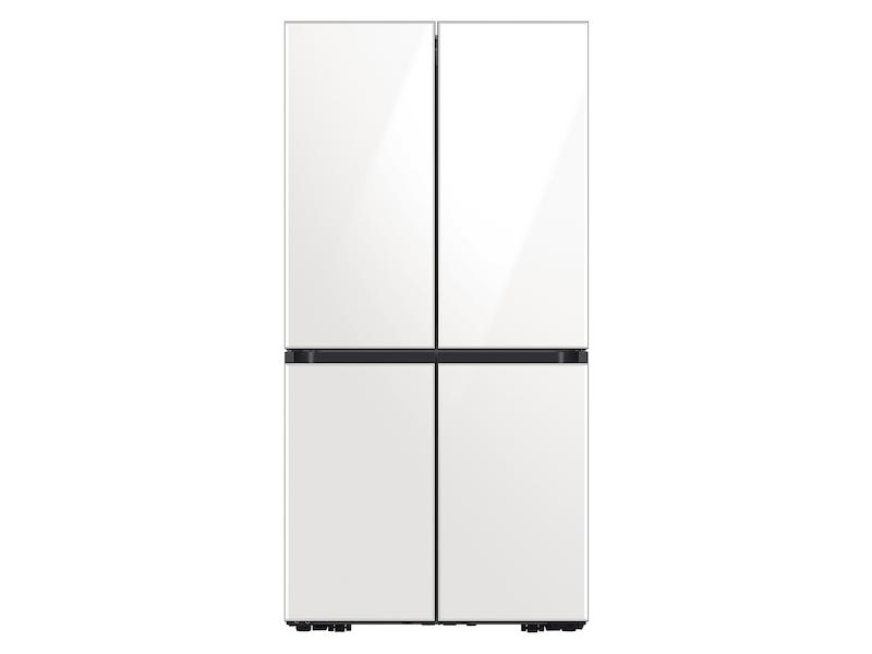 Samsung Bespoke 4-Door Flex(TM) Refrigerator (23 cu. ft.) in White Glass