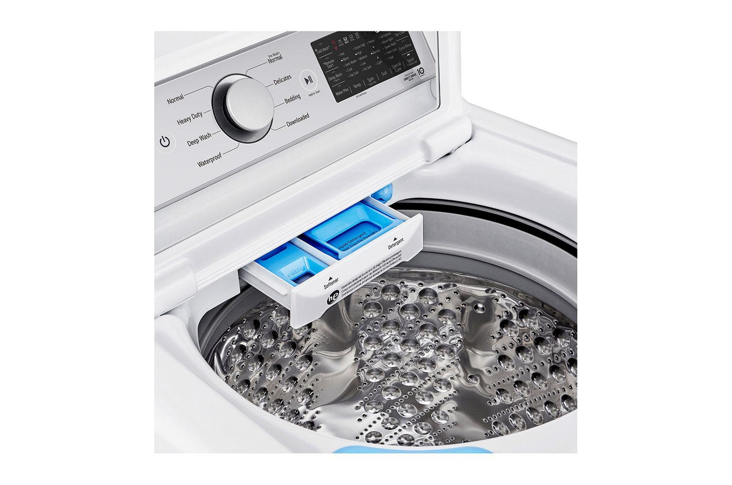 Lg 5.5 cu.ft. Mega Capacity Smart wi-fi Enabled Top Load Washer with TurboWash3D™ Technology