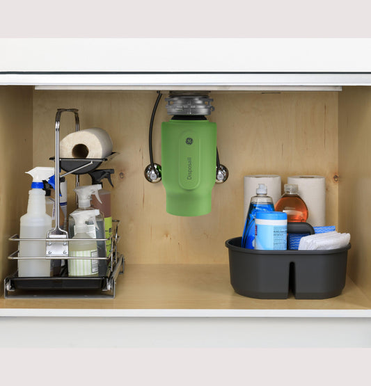 GE® 1/2 HP Disposall Green Continuous Feed Garbage Disposer Corded