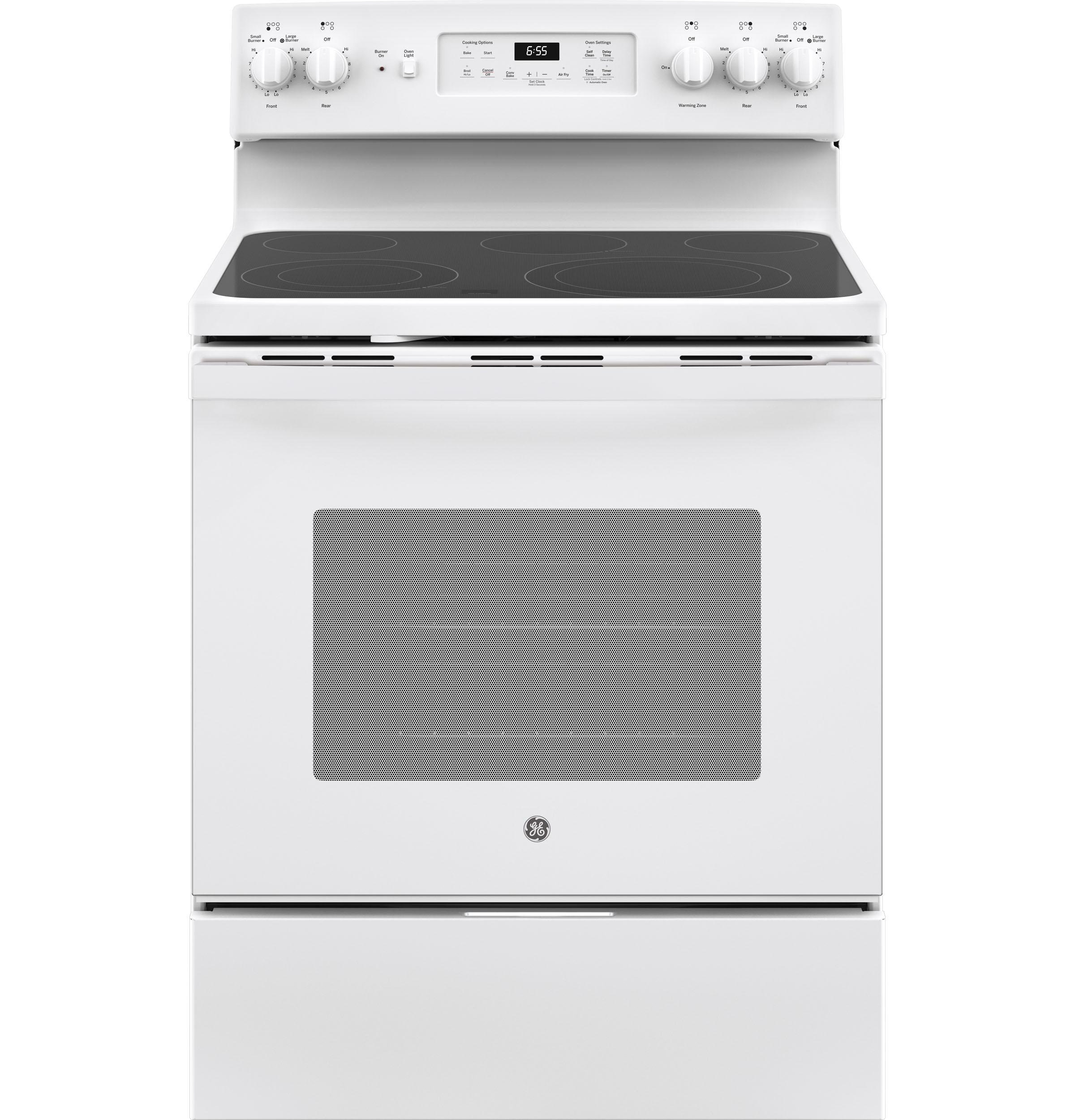 GE® 30" Free-Standing Electric Convection Range
