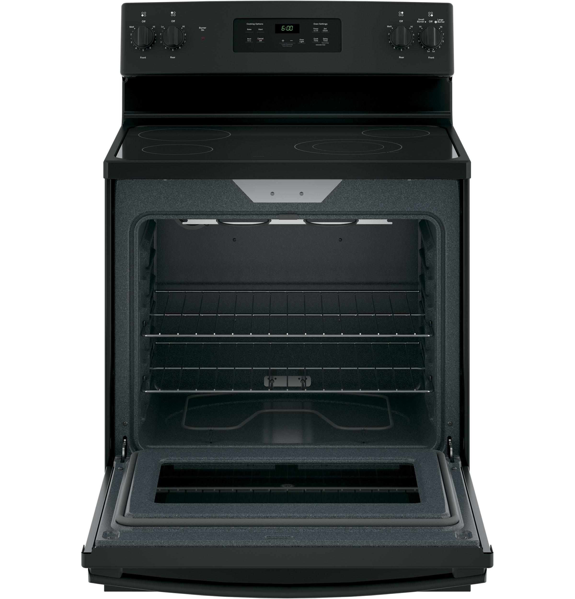 JBS60DKBB GE® 30" Free-Standing Electric Range