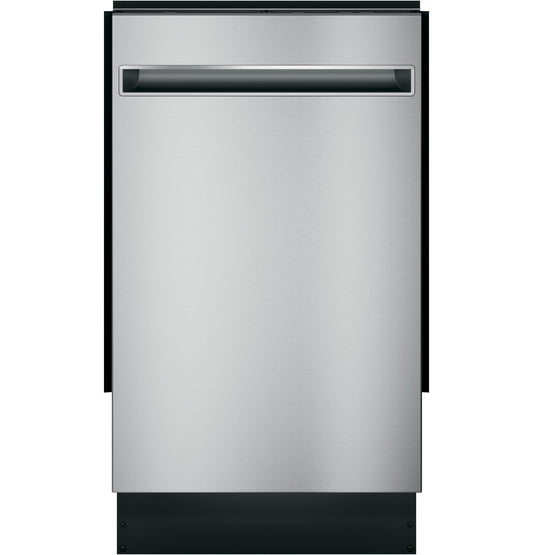 PDT145SSLSS GE Profile™ ENERGY STAR® 18" ADA Compliant Stainless Steel Interior Dishwasher with Sanitize Cycle