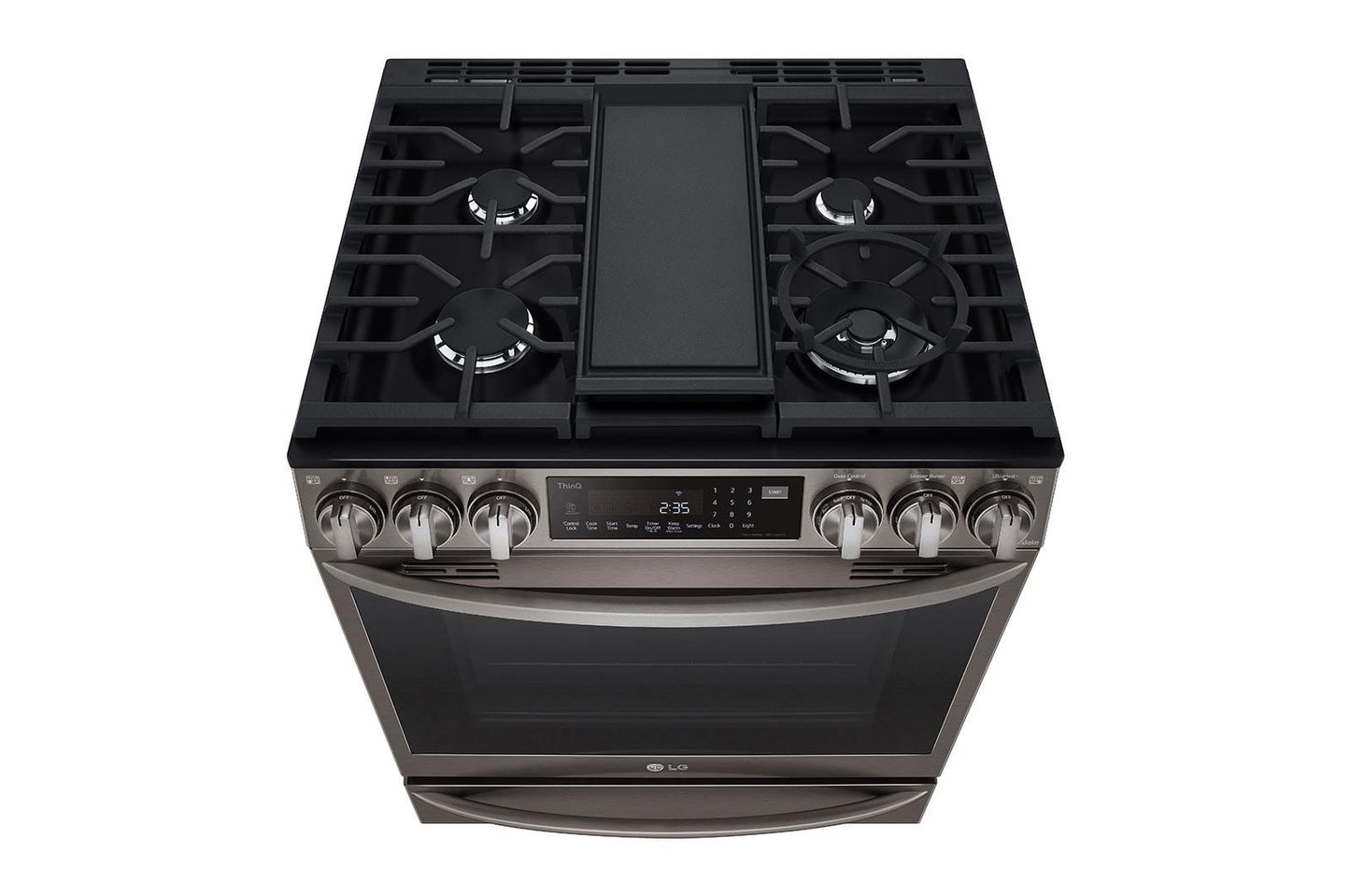 Lg LSGL6337D 6.3 cu. ft. Smart Wi-Fi Enabled ProBake Convection® InstaView™ Gas Slide-in Range with Air Fry