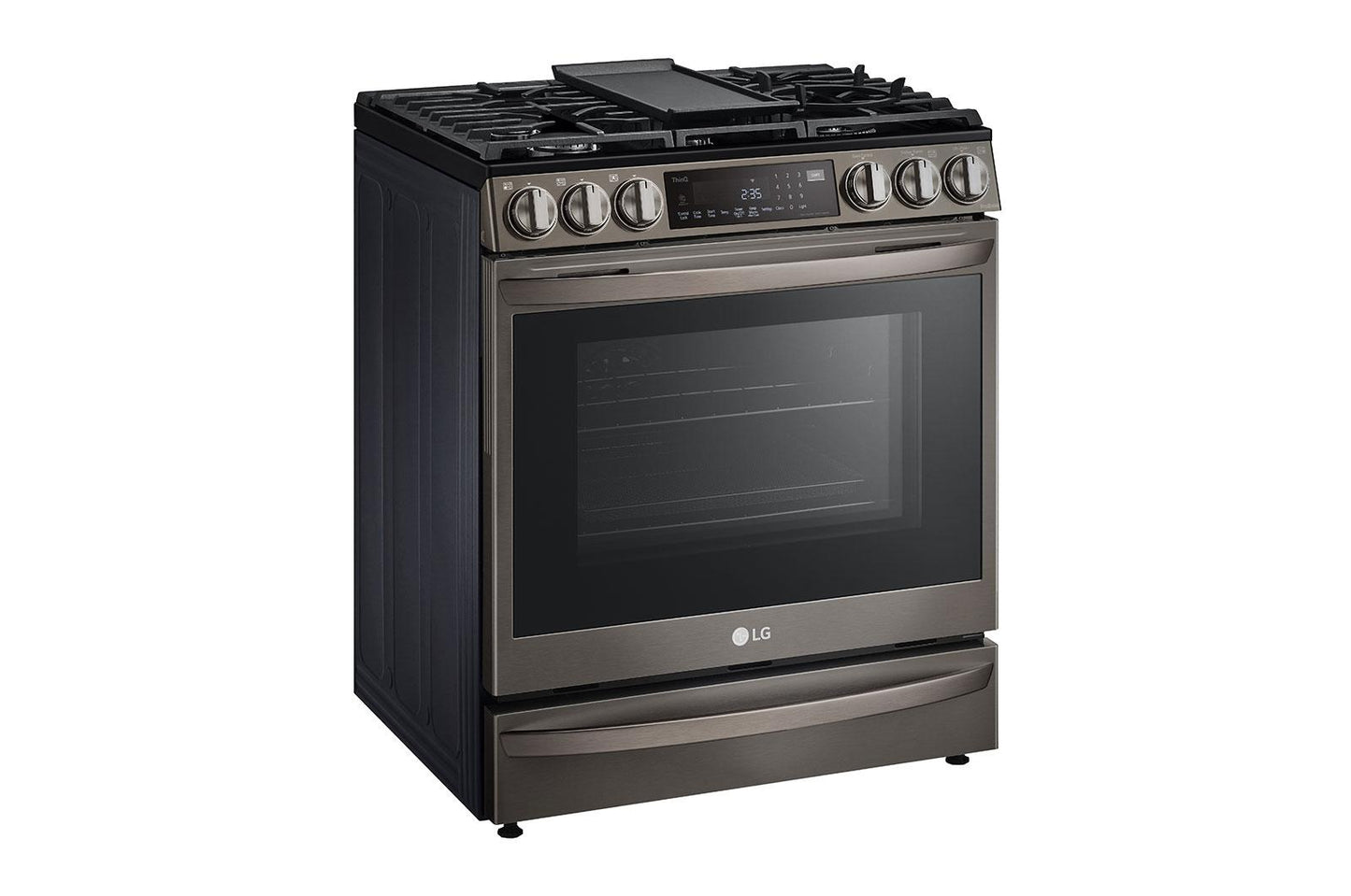 Lg LSGL6337D 6.3 cu. ft. Smart Wi-Fi Enabled ProBake Convection® InstaView™ Gas Slide-in Range with Air Fry