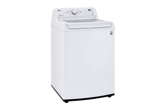 Lg WT7005CW 4.3 cu. ft. Ultra Large Capacity Top Load Washer with 4-Way™ Agitator & TurboDrum™ Technology