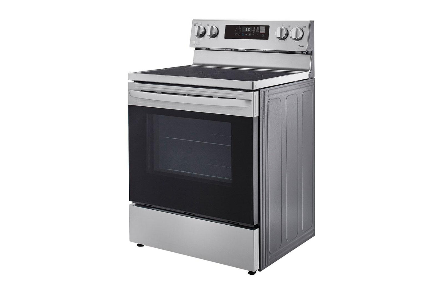 Lg LREL6323S 6.3 cu. ft. Smart Wi-Fi Enabled Fan Convection Electric Range with Air Fry & EasyClean®