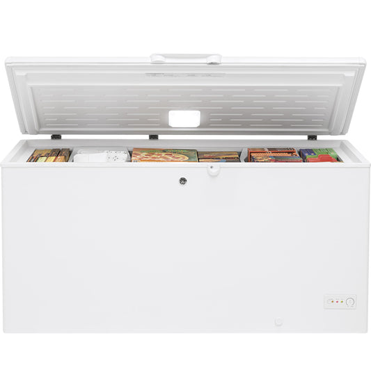 FCM16DLWW GE® ENERGY STAR® 15.7 Cu. Ft. Manual Defrost Chest Freezer