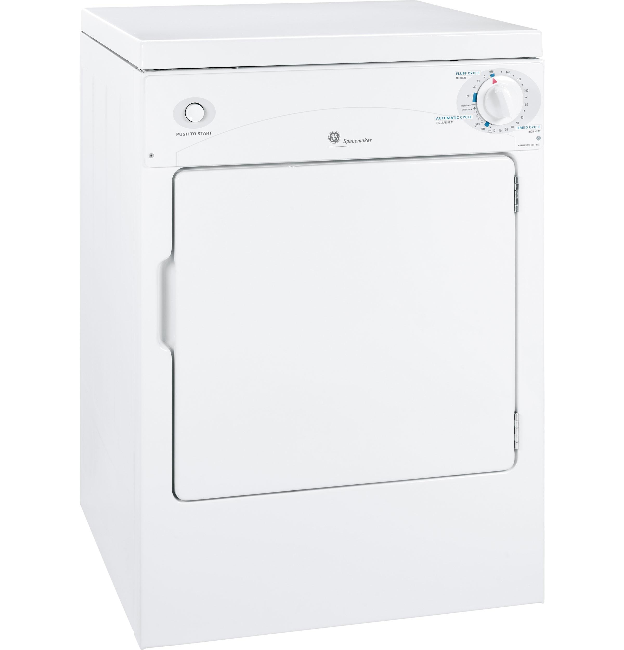 GE Spacemaker® 120V 3.6 cu. ft. Capacity Portable Electric Dryer