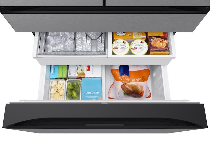 Bespoke 4-Door French Door Refrigerator (29 cu. ft.) with AutoFill Water Pitcher in Stainless Steel