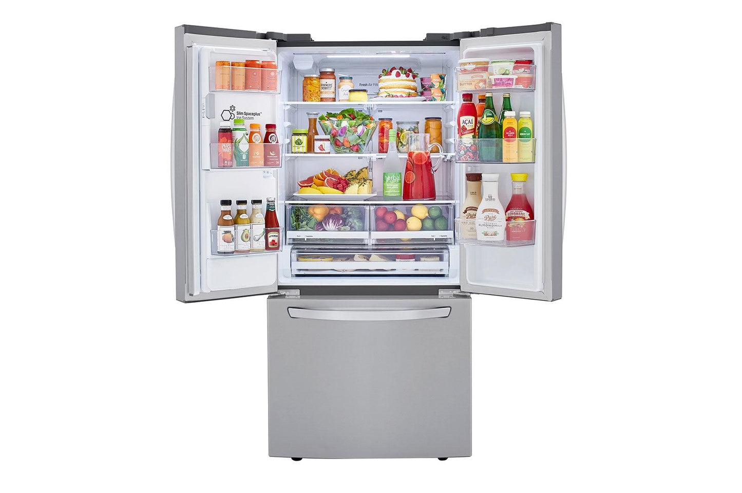 Lg 25 cu. ft. Smart wi-Fi Enabled French Door Refrigerator