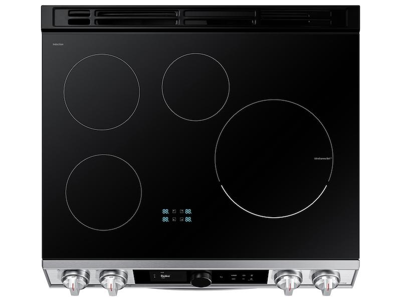 Samsung 6.3 cu. ft. Smart Slide-in Induction Range with Smart Dial