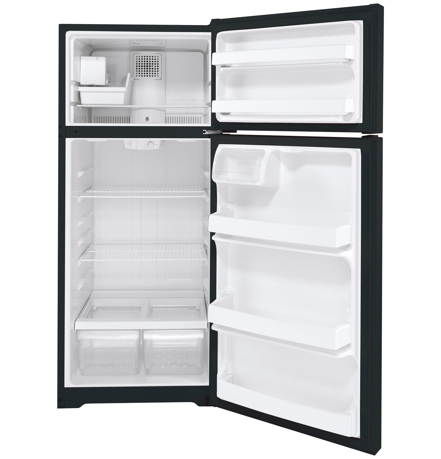 GIE18DTNRBB GE® ENERGY STAR® 17.5 Cu. Ft. Top-Freezer Refrigerator