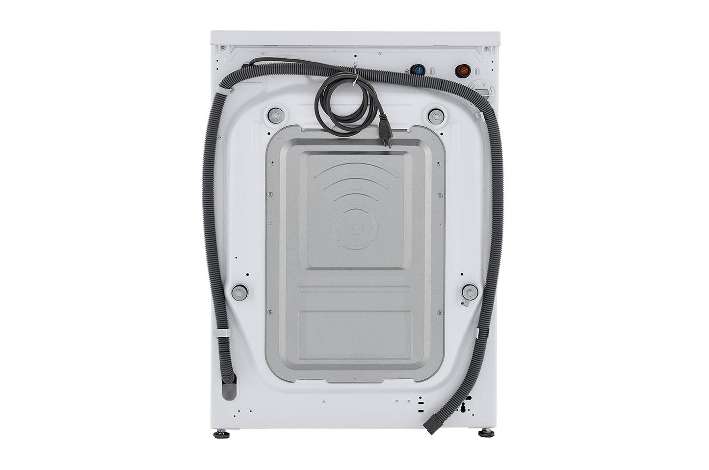 Lg WM3555HWA 2.4 cu. ft. Smart Wi-Fi Enabled Compact Front Load All-In-One Washer/Dryer Combo with Built-In Intelligence