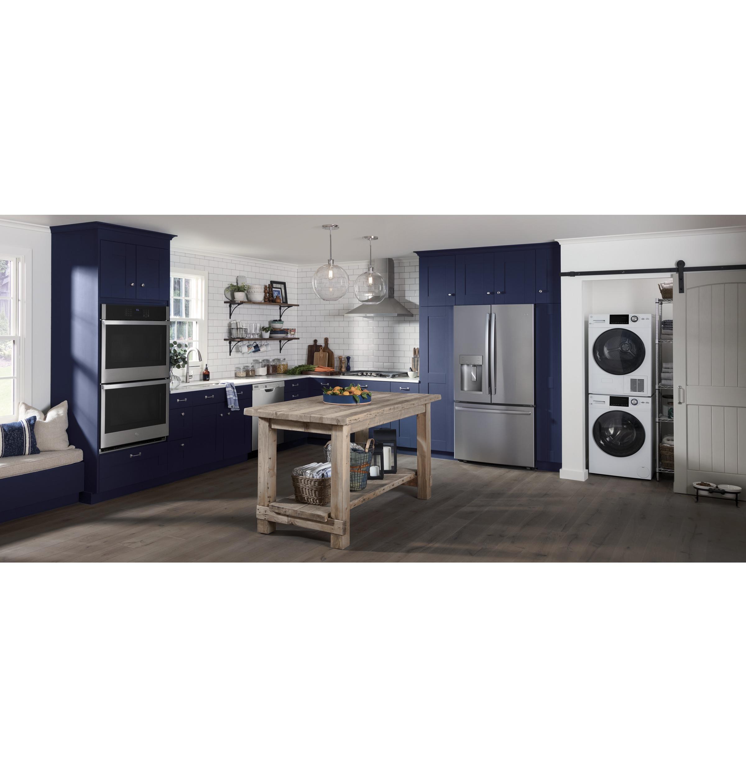 GE® 30" Smart Built-In Self-Clean Convection Double Wall Oven with Never Scrub Racks