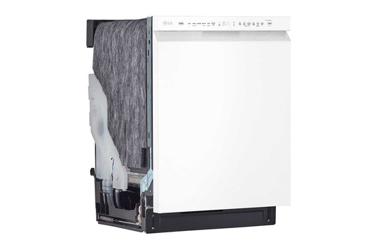 Lg LDFN4542W Front Control Dishwasher with QuadWash™ and 3rd Rack