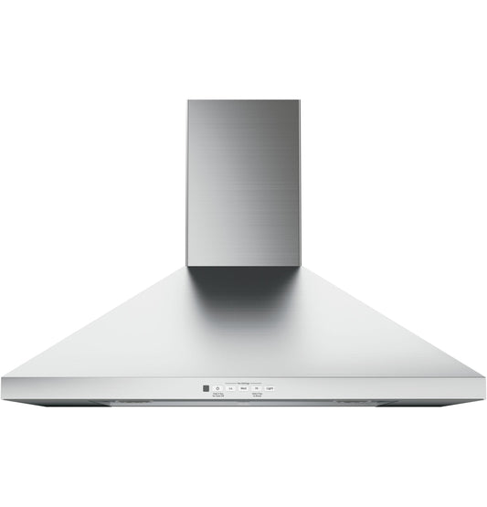 JVW5301SJSS GE® 30" Wall-Mount Pyramid Chimney Hood