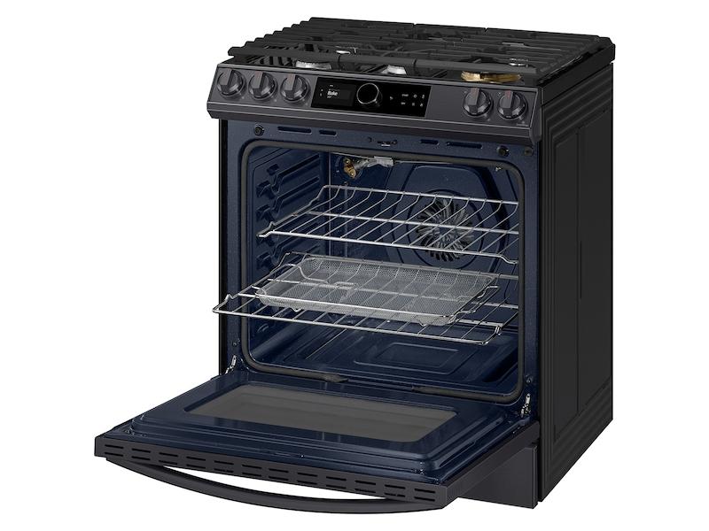 Samsung 6.0 cu ft. Smart Slide-in Gas Range with Smart Dial
