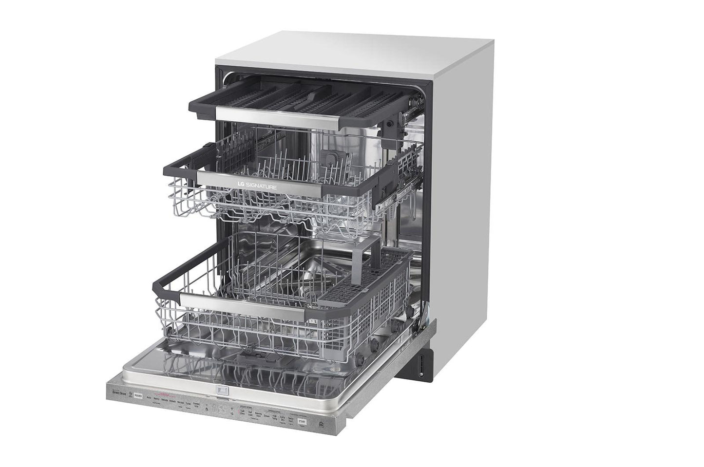 LUDP8908SN LG SIGNATURE Top Control Smart Wi-Fi Enabled Dishwasher with TrueSteam® and QuadWash™