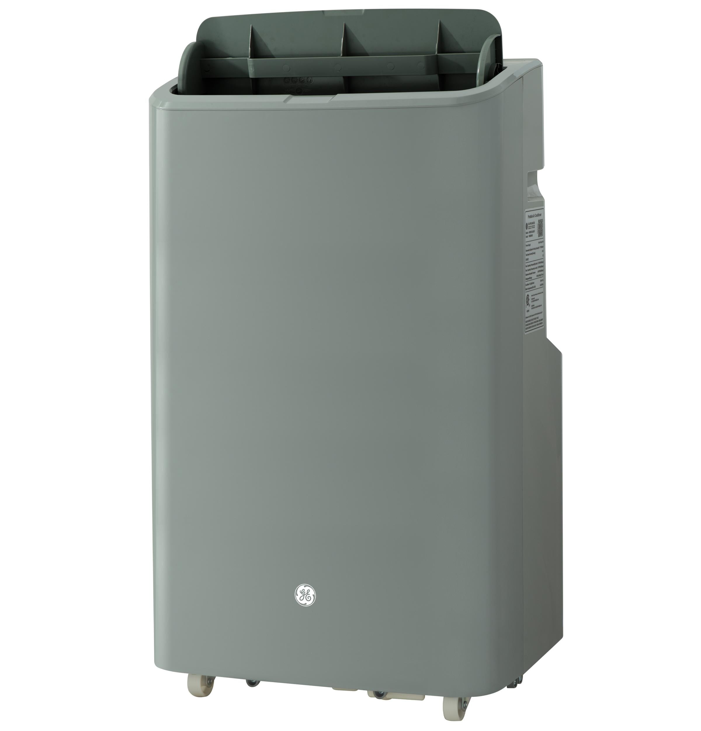 APWD07JASG GE® 7,500 BTU Smart Portable Air Conditioner with Dehumidifier and Remote, Grey